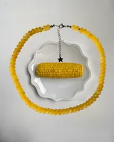 Колье «Сладкая кукуруза»